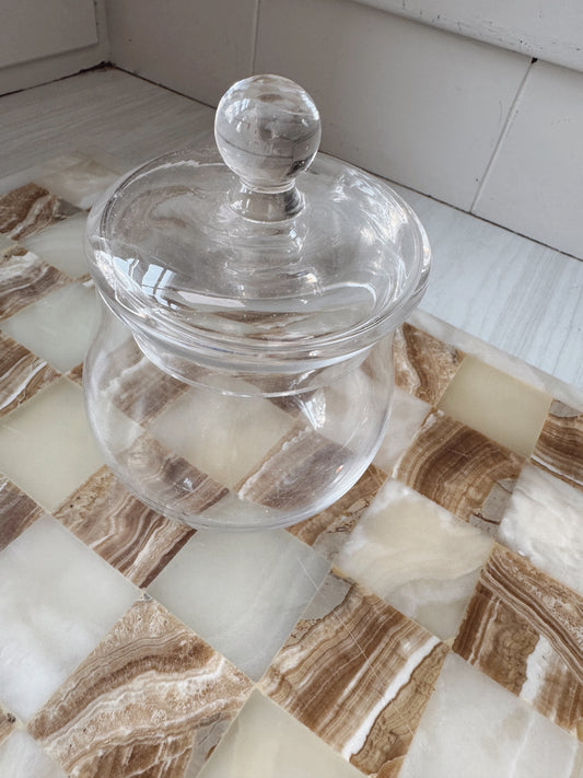 Custom Listing for Emily (Glass Storage Jar)