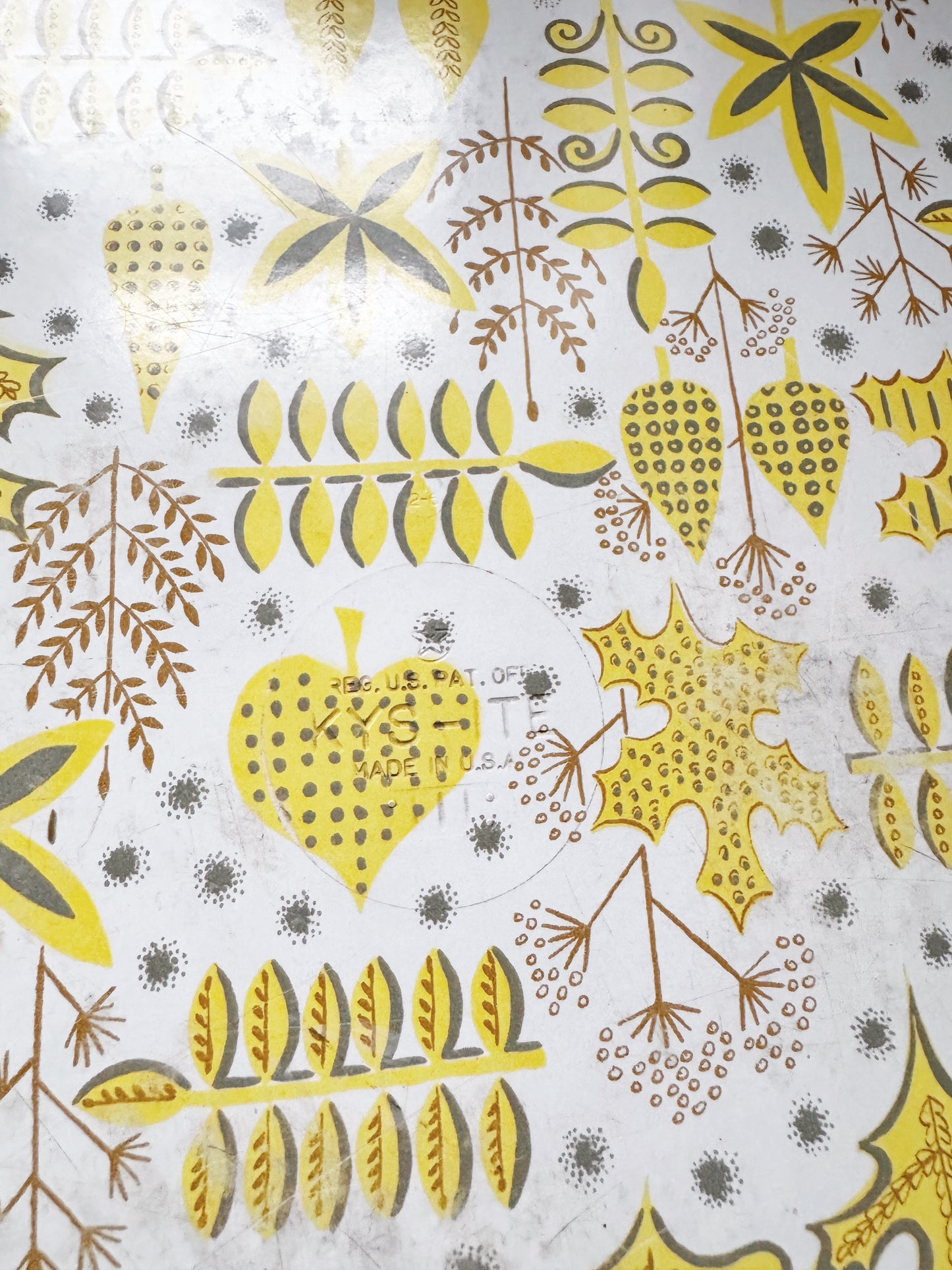 KYS-ite 1950's Melamine Cafeteria Tray