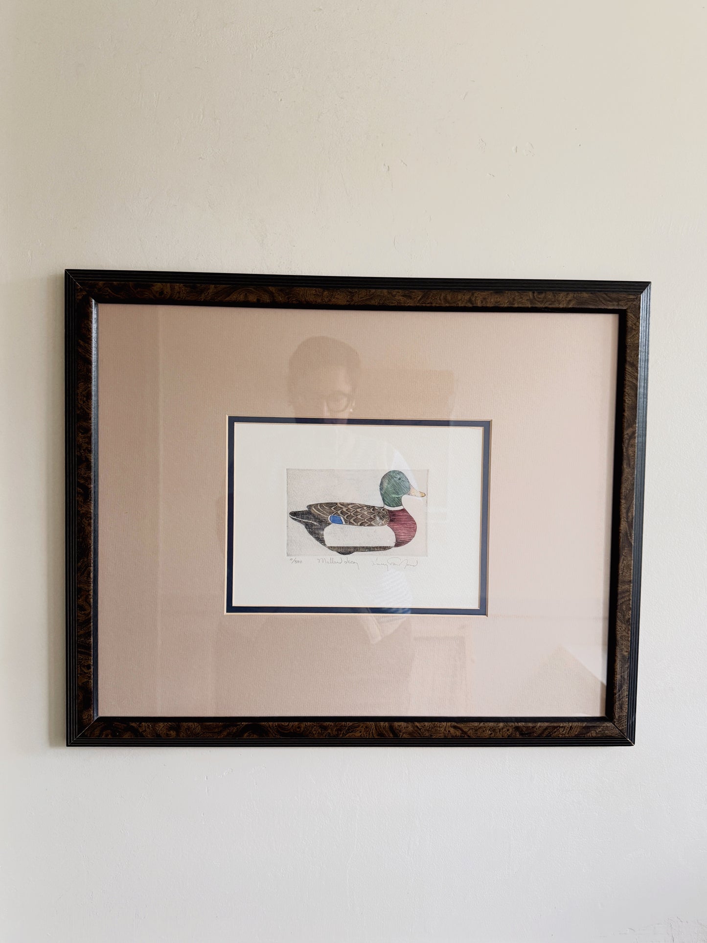 Mallard Decoy (Original Etching)