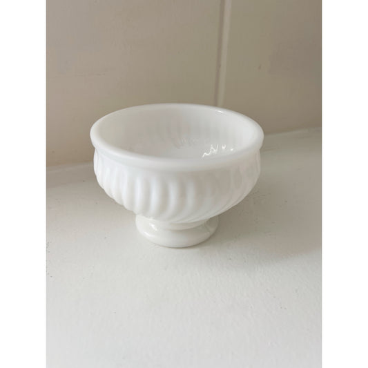 Milk Glass Vessel