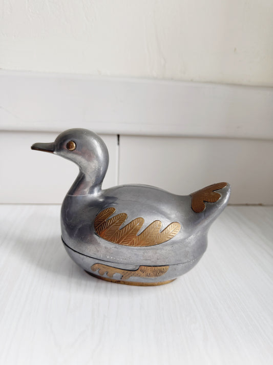 Custom Listing for Sarah (Pewter Duck)