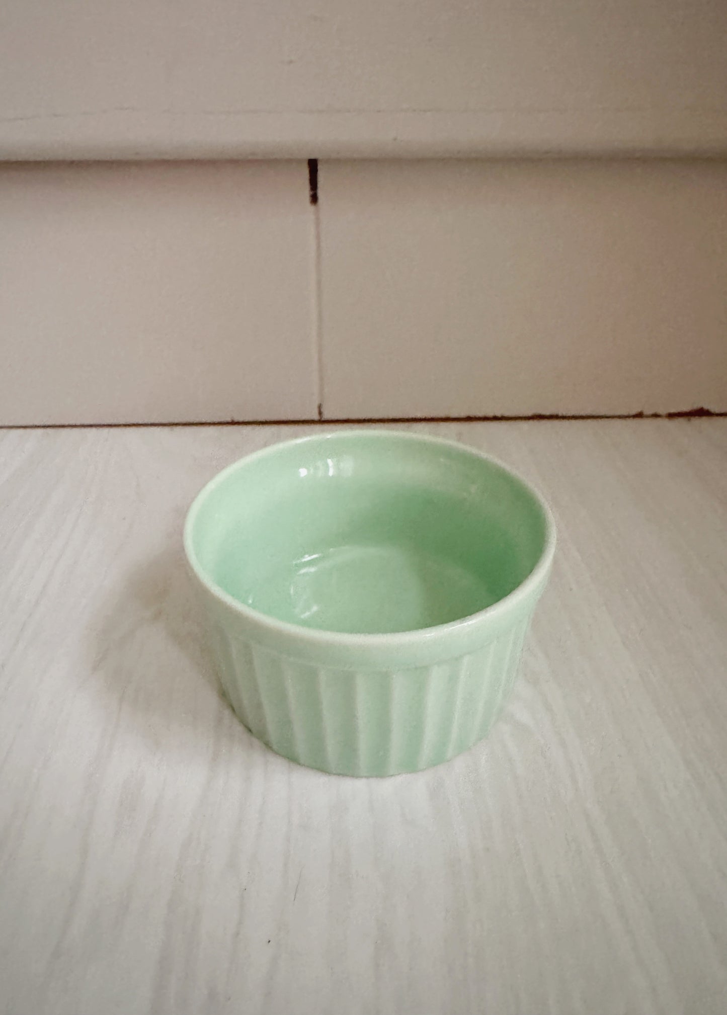 Green Custard Ramekin