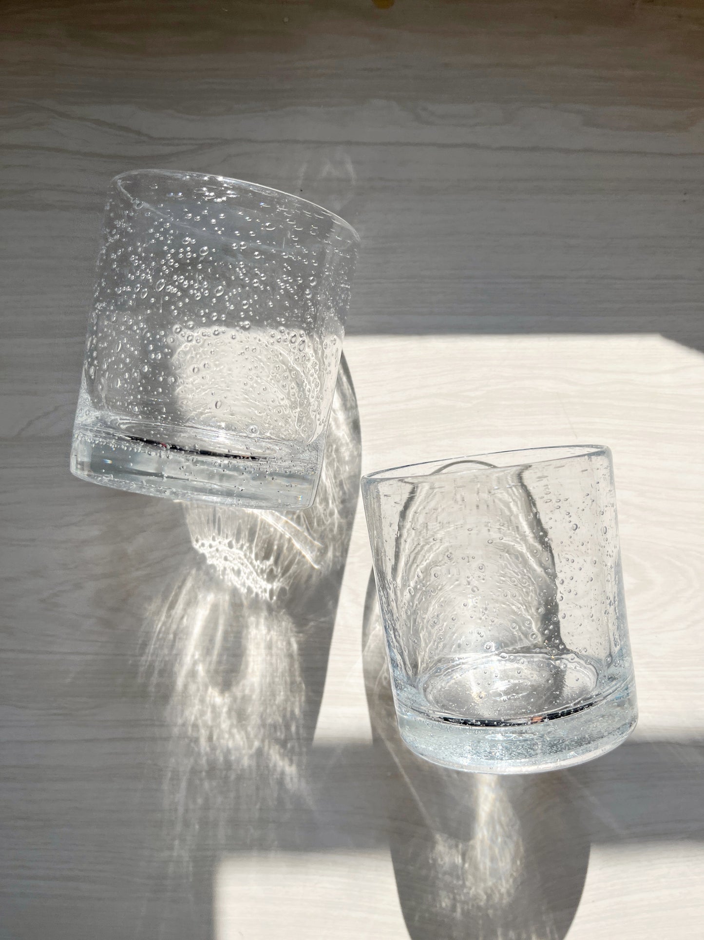 Seeded Glass Tumblers