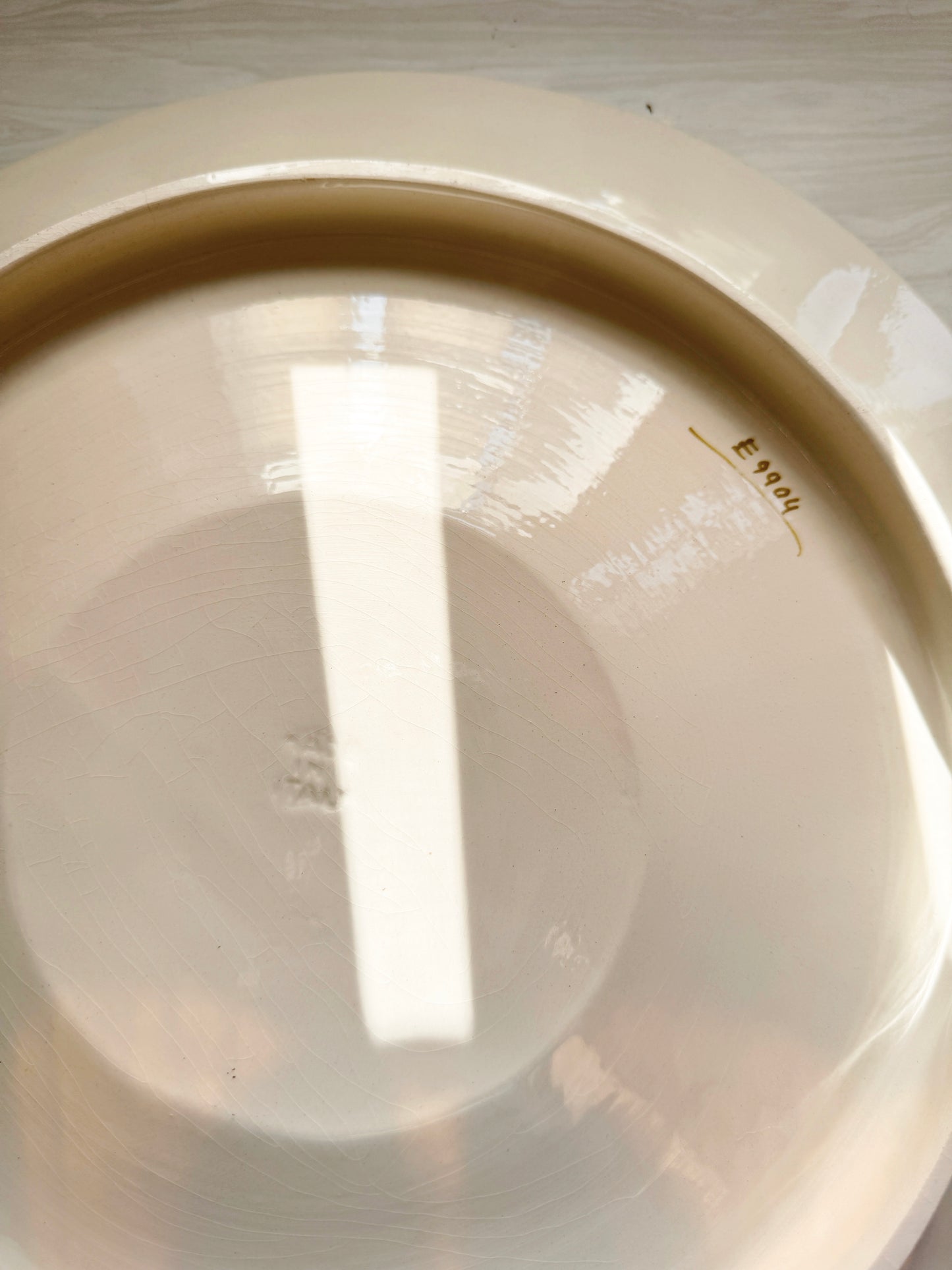 Custom Listing for Nancy (Italian Shell Platter)