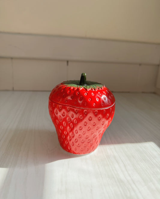 Hazel Atlas Strawberry Jam Jar