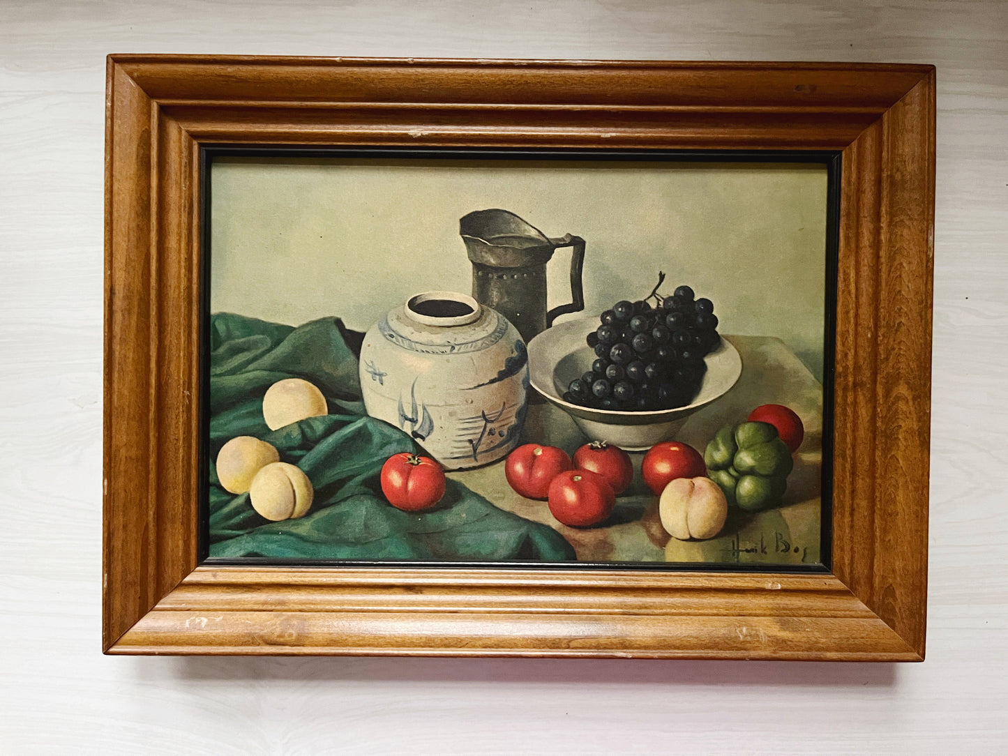 Kitchen Still-Life with Grapes