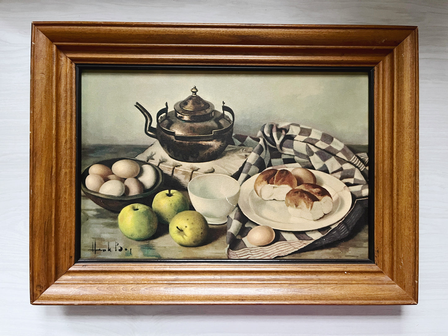 Kitchen Still-life with Apples