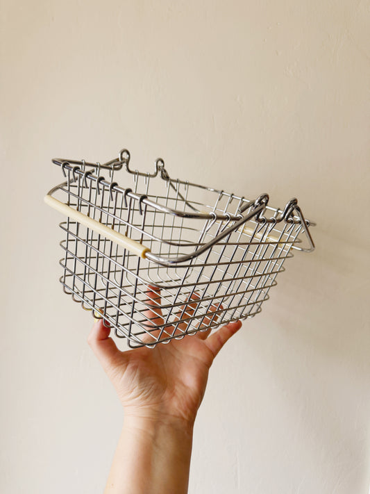 Wire Handled Basket