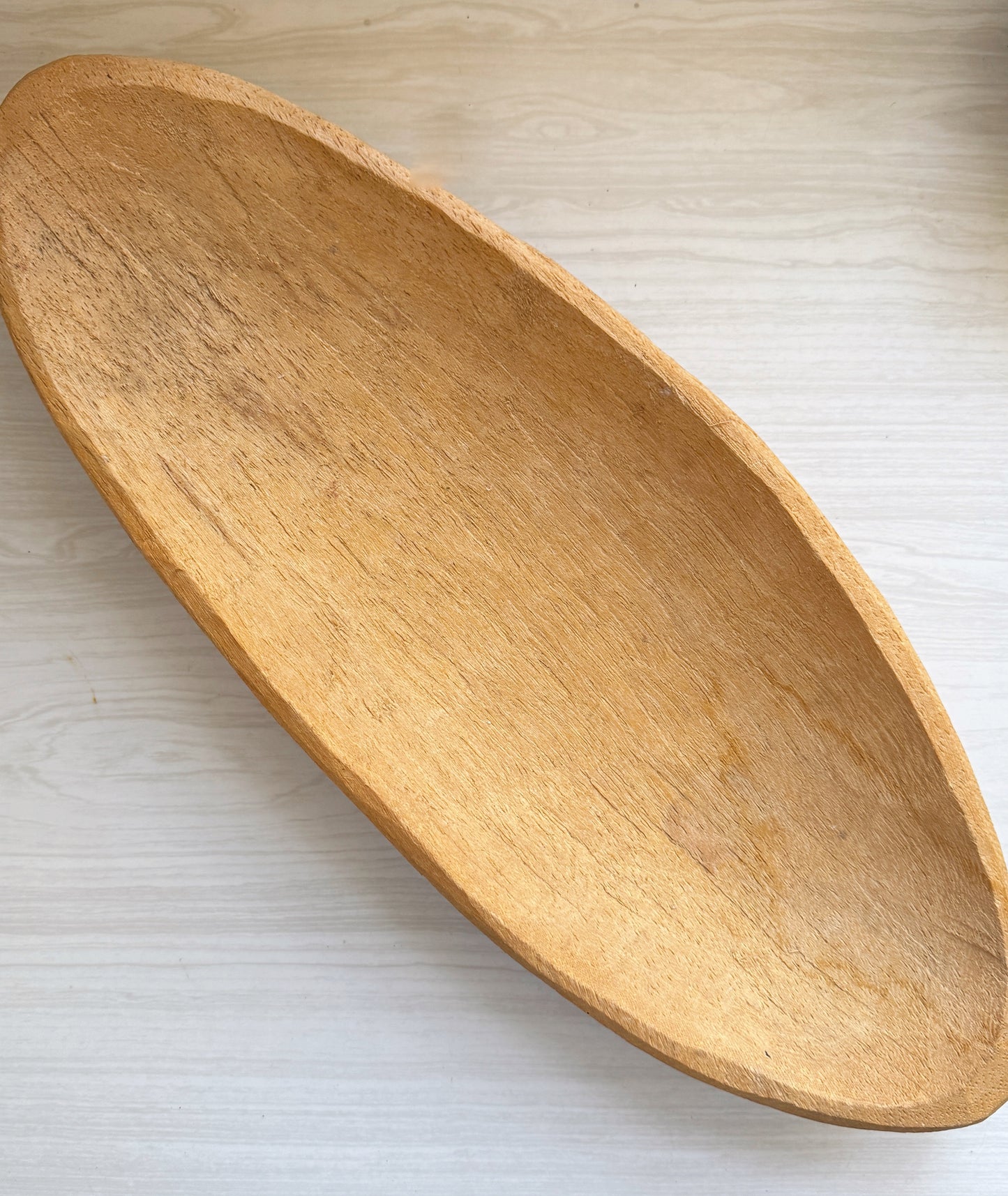 Primitive Hand-carved Wooden Bowl