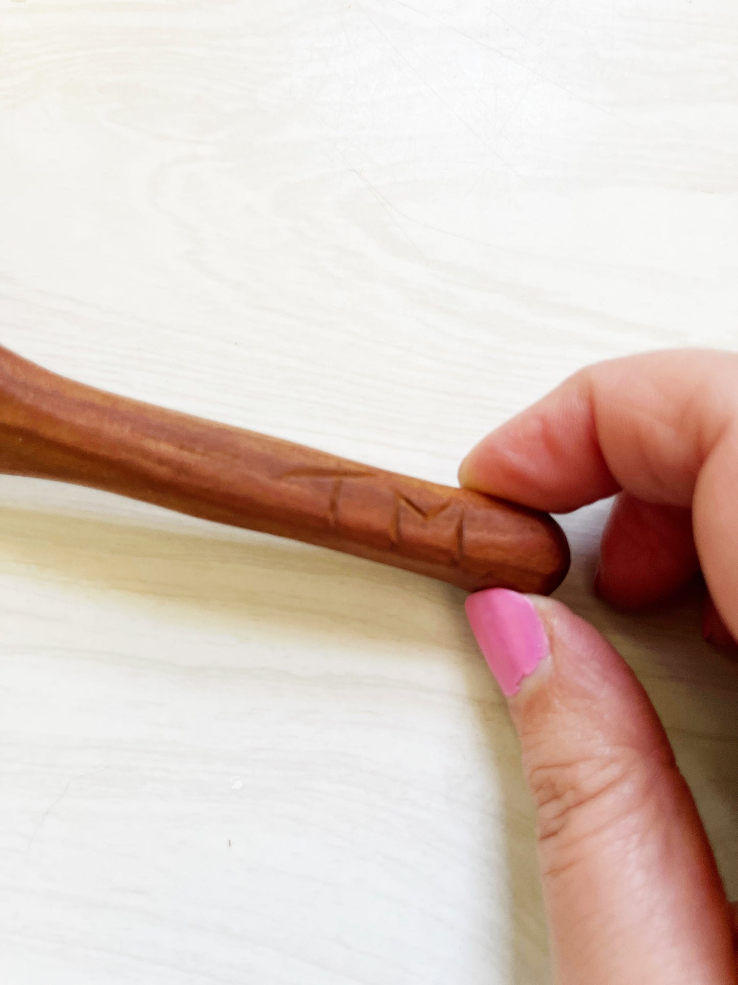 Hand-carved Wooden Paddle