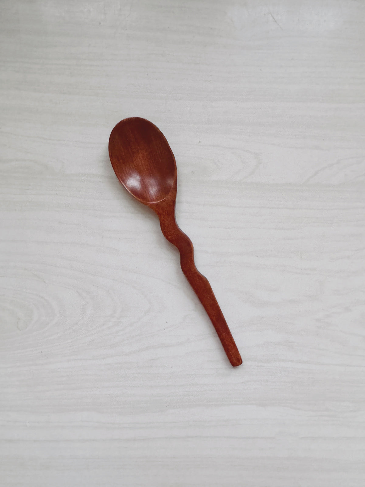 Squiggly Wood Spoon