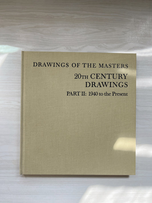 Custom listing for Tabitha: Drawings of the Masters: 20th Century Drawings Part 2 (1940- present) Book